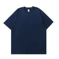 Camiseta de Estilo Pro Club de 300 g/m², 100 % Algodón, Venta al por Mayor, Cuello Ajustado, Personalizable con Logotipo, para Hombre, Talla Grande