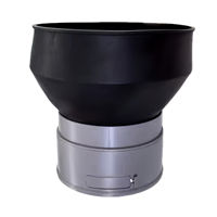 Nouveau raccord rapide à bride pour système d'air, raccords de tuyauterie PP 110 mm, connexion flexible pour conduit, connecteur d'unité principale, Chine