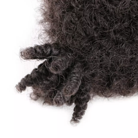 Cheveux Torsadés Afro Printemps Ombrés Couleurs Mélangées, Tresses au Crochet Pré-Séparées, Cheveux Synthétiques Marley pour Tressage et Torsades Afro Printemps