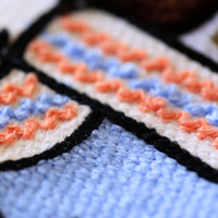 Patchs de broderie thermocollants personnalisés Images de fille en tissu exquis avec technique de transfert de chaleur de perles pour vêtements Textiles de maison