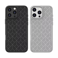 Coque de téléphone antichoc en TPU à rayures géométriques pour iPhone 16 Pro Max 16 Plus 15 14 13, protection des quatre coins, vente en gros usine