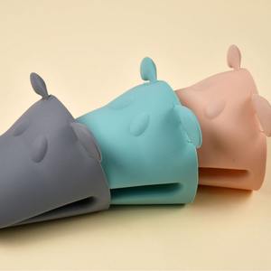 Sarung tangan silikon diskon besar silikon klip tangan terisolasi memasak sarung tangan memanggang silikon sarung tangan Oven dapur - Product Image 3