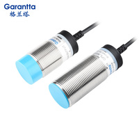 Sensor Proximitas Induktif M30 dengan Jangkauan Deteksi Jauh, Tipe Flush dan Non-Flush, Housing Stainless Steel, Saklar Posisi Proximitas