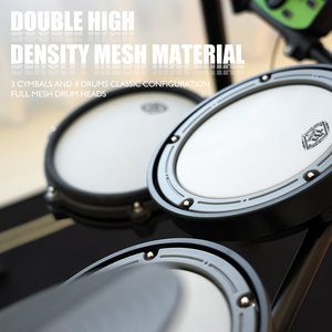 Direto atacado profissional PD tambor eletrônico conjunto com tapete e tambor tamborete mão percussão estilo - Product Image 4