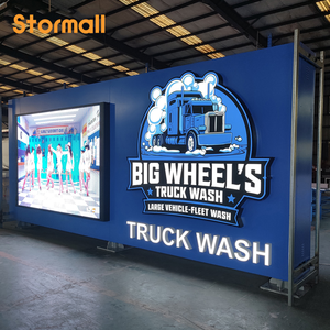 Factory Customized Waterproof High Durable <strong>Way</strong> Finding Letter LED Logo Signs Pylon <strong>Sign</strong> with Screen - Product Image 4