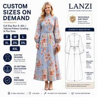 Robe longue en lin personnalisée OEM ODM pour femmes, boutonnée, manches longues, taille sur mesure, usine de vêtements