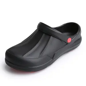 Vente en gros en Chine de chaussures de sécurité antidérapantes pour la cuisine chaussures de chef sabot pour hôtel chaussures de chef imperméables et résistantes à l'huile