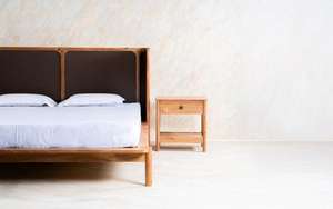 Cama Plegable Ajustable de Madera de Palisandro Maciza Moderna, Tallada a Mano, Artesanía Atemporal, Amplio Espacio para Dormir, Soporte Fuerte para el Hogar - Product Image 4