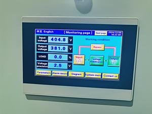 เครื่องควบคุมแรงดันไฟฟ้าแบบไทริสเตอร์ SCR 1500KVA 3 เฟส ความเร็วในการปรับแรงดันไฟฟ้า 40 มิลลิวินาที - Product Image 5