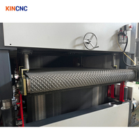 Raboteuse à bois double face robuste, nouvelle machine de calibrage et de ponçage avec moteur et PLC pour la production de contreplaqué