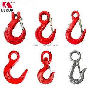 China Manufacturer Customization Special Forged Hook Crane Rigging Heavy Duty Safety Hook Lifting Cargo Hook for sale