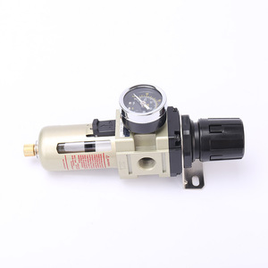 Filtre régulateur de pression avec manomètre et séparateur d'eau et d'huile Baofeng Pneumatics Air Source Processor AW3000 03 - Product Image 1