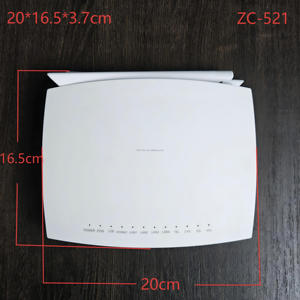 Unité de réseau optique FTTH XPON ZC-521 2.4G&5GHz AC1200 WiFi5 avec fonction VOIP, 1GE+3FE+2USB, terminal fibre optique GPON EPON double mode - Product Image 3