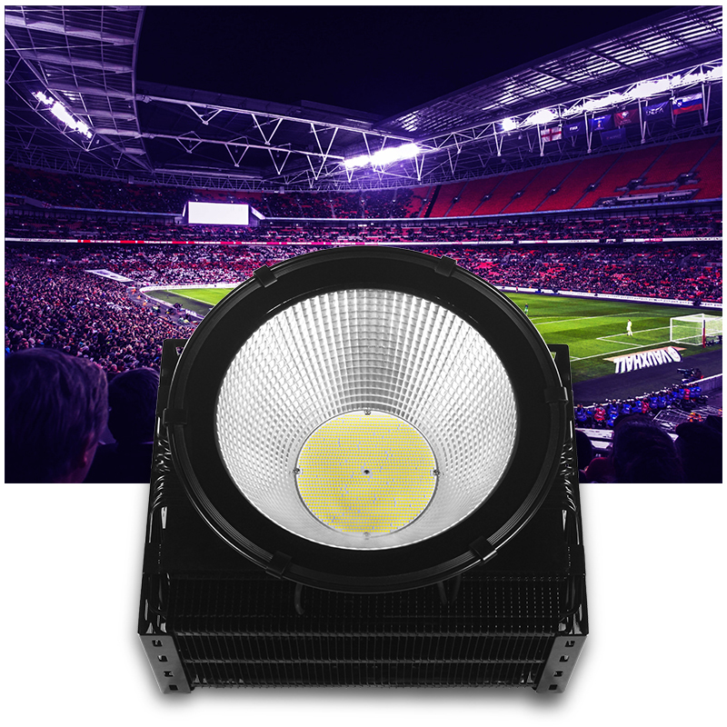 High Brightness IP65 Led Tower crane Light Waterproof 1500W integrated sports football Stadiums Lighting