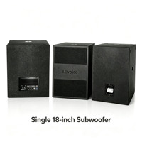 Subwoofer simple de 18 pouces personnalisé OEM/ODM, puissance nominale de 800 watts, vente en gros