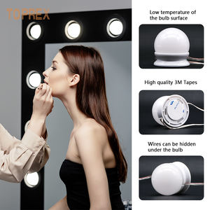 현대 스타일 할리우드 화장대 거울 조명 LED 글로브 전구 10 디밍이 가능한 흰색 전구 저렴한 배송으로 신제품 아이디어 - Product Image 6