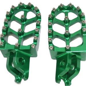 Pièces de vélo de saleté d'usine repose-pieds en alliage d'aluminium compatibles avec <span class=keywords><strong>KX</strong></span>/KXF <span class=keywords><strong>125</strong></span>/250/450 - Product Image 1
