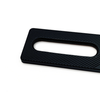 Pièces usinées CNC anodisées noires pour appareils électroniques / Boîtiers en aluminium sur mesure / Fabrication de précision