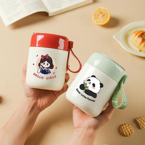 Portable 304 En Acier Inoxydable Petit Déjeuner Tasse Boîte À Lunch Chauffable Soupe/Café/Lait/<span class=keywords><strong>Gruau</strong></span> Porridge Repas Tasse <span class=keywords><strong>Bol</strong></span> Boîte À Bento - Product Image 4