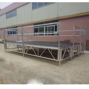 Scène de mariage extérieure utilisée scène mobile en aluminium léger - Product Image 4