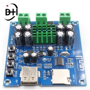 บอร์ดเพาเวอร์แอมป์ XH-M422 พร้อมช่องเสียบ U Disk และ TF Card รองรับการเล่นเพลงด้วยชิป TPA3116D2 กำลังขับคู่ 50W - Product Image 4