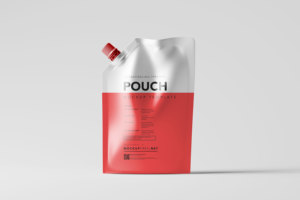 Tùy chỉnh 2.5L 5L 10L 500ml PE nhựa Stand-Up <span class=keywords><strong>Pouch</strong></span> cho chất lỏng Màu Đỏ bao bì cho nước ép trái cây Jelly puree E - Product Image 2