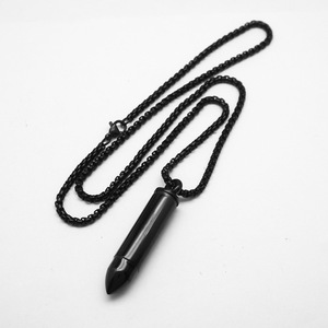 18k Gold PVD Edelstahl Militär-Armee-Rechteckiger Zirkon-Gedenkschmuck Abnehmbarer Kugelanhänger Asche-Einäscherungsurne - Product Image 6