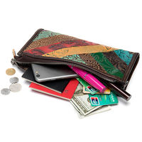 Pochette de soirée vintage de luxe en cuir de vache véritable pour femmes bandoulière mode avec fermeture à glissière pour les fêtes