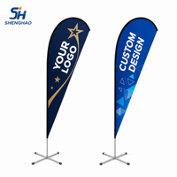 Banderoles publicitaires personnalisées pour drapeaux de plage, drapeaux d'événements sportifs, drapeaux d'activités de plein air, service de conception gratuit pour les drapeaux de plage.