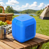 Ventilateur de climatisation portable mini tendance avec réservoir d'eau, lumière d'ambiance colorée, pour bureau et extérieur
