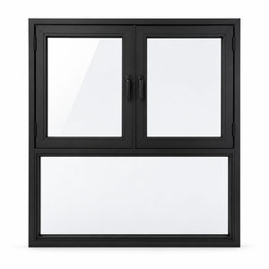 Fenêtre à battant haute performance OEM ODM à faible MOQ en aluminium PA66 avec rupture de pont thermique, barrière vent-eau et réduction du bruit - Product Image 5