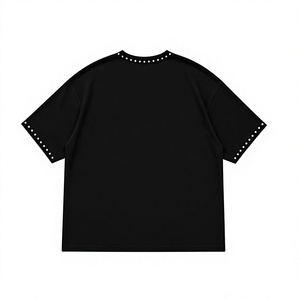 เสื้อยืดโอเวอร์ไซส์ผ้าเจอร์ซีย์ลำลองพรีเมียม TRIVEERS สำหรับผู้ชาย-ผ้าฝ้าย 100% แห้งเร็ว ป้องกันการเป็นขุย ระบายอากาศได้ดี - Product Image 2