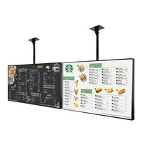 Küçük lcd reklam ekranı 21.5 inç ad oynatıcı otobüs taksi için Android OS araba reklam ekranı oyuncu dokunmatik ekranı monitör