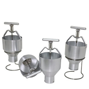 Machine à beignets manuelle commerciale en aluminium, distributeur de beignets portatif pour boulangerie - Product Image 1
