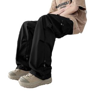 Hip Hop American Style <b>Cargo</b> <b>Men</b> Spring Autumn New Loose Wide Leg Trendy Brand White Sports Casual <b>Pants</b> - Product Image 5
