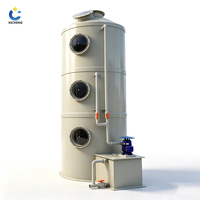 Système de lavage des gaz d'échappement HCl NH3 NOx H2S SO2, Tour de purification des gaz d'échappement, Système de lavage acide pour le contrôle de la pollution atmosphérique