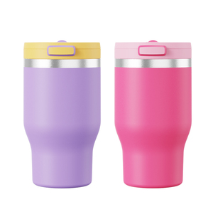 Gobelets isothermes en acier inoxydable avec couvercles rabattables, couleur personnalisable, pour boissons glacées (type American Car Ice Bullies), soda, cola, sprite, et pour camions frigorifiques - Product Image 4