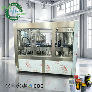 Máquina de Enlatado de Agua con Gas de Alta Velocidad 4000 CPH, Línea de Llenado y Sellado de Latas de Aluminio para Latas de 500ml - Product Image 1