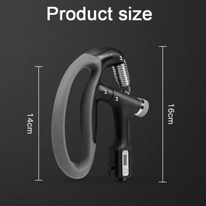 Pinza de Agarre Inteligente con Contador, Ajustable de 10-100 KG, para Ejercicios de Fuerza, Expansor de Dedos y Muñeca con Resorte, 1 Unidad - Product Image 5