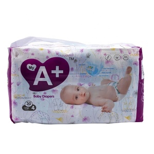 <span class=keywords><strong>Couches</strong></span> pour bébés A+ de haute qualité, en pulpe moelleuse, respirantes, avec protection anti-fuites, pour bébés de 7,2 à 8,1 kg, au meilleur prix - Product Image 1