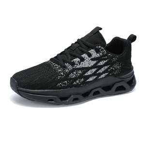 Chaussures de course sur route pour hommes, baskets de jogging, chaussures de trail running, tissu extensible minimaliste, maille respirante, coupe basse, à <span class=keywords><strong>lacets</strong></span> - Product Image 2