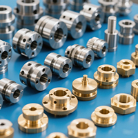 Composants en acier inoxydable usinés par CNC 303, 304, 316, 17-4PH pour la résistance à la corrosion et à l'usure