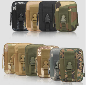 DFB11 mini cell phone bags molle Camouflage molle mini attach on cell phone outdoor keychain small pouches stock wholesales - Product Image 6