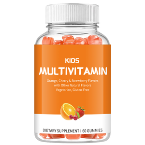 ילדים multivitamamin gummies | תפוז דובדבן בטעם גלוטן | ללא גלוטן | 60 count - Product Image 1
