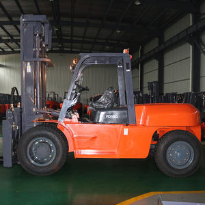 Sunrise-carretilla elevadora de 10 toneladas, carretilla elevadora diésel automática, motor diésel de 500mm/diésel, precio barato - Product Image 3