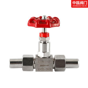 Válvula de Aguja de Acero Inoxidable J23W Suministrada por el Fabricante con Tubo Soldado y Rosca Externa, Ventaja Competitiva - Product Image 1