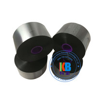 55MM * 600M TTO emballage transfert ruban imprimante résine noire cire imprimante thermique ruban pour Domino Videojet Markem imprimante