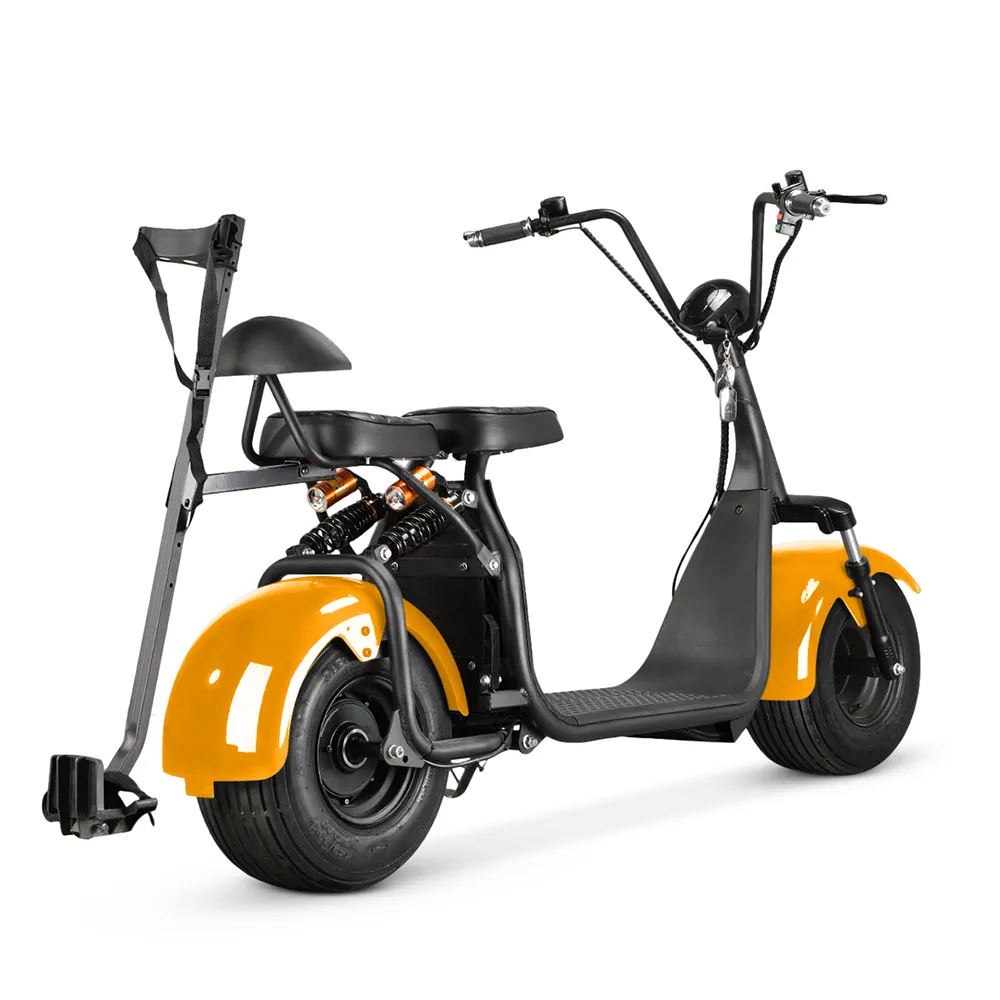 European Warehouse Dropship Electric Fat Tire Motorcycle Citycoco Scooter 1000W 2000W 3000W