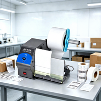Distributeur et dérouleur automatique d'étiquettes de bordereau de livraison électrique D218 haute vitesse pour entrepôt logistique e-commerce