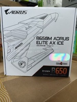 Carte mère B650M AORUS ELITE AX ICE pour PC de bureau haute performance GIGABYTE